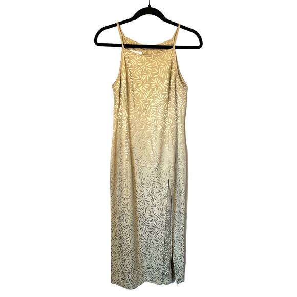 Escada from The RealReal Vintage 90's Slip Dress with Deep Slit sz. EU 42 US 6
